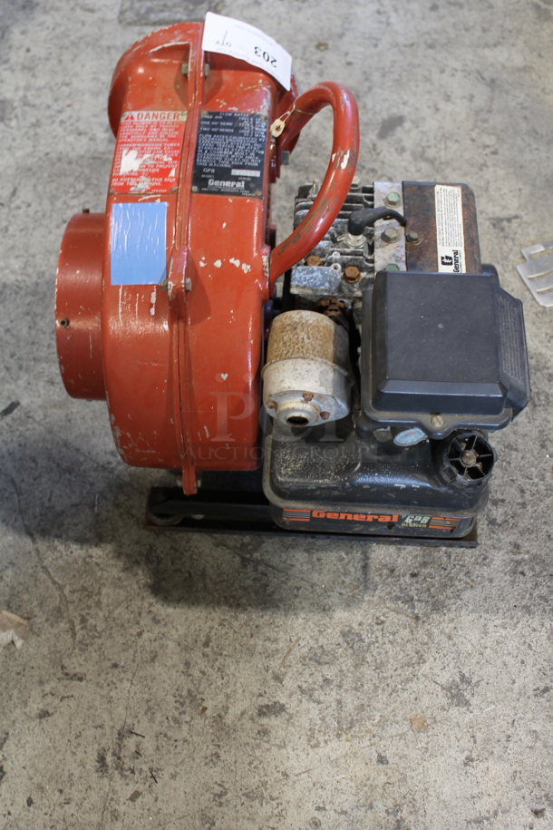 General GP8 Metal Vent Blower w/ 2 Stroke Gas Engine. - Image 3 of 7