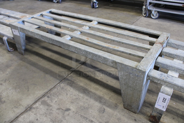 Metal Commercial Dunnage Rack. 47.5x20x12 - Image 3 of 3