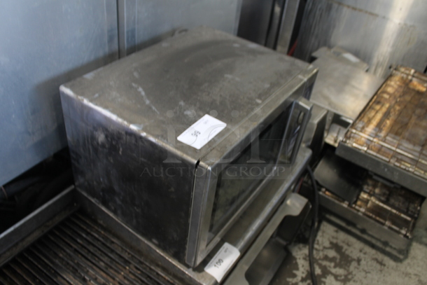 2016 Amana RCS10DSE Stainless Steel Commercial Countertop Microwave Oven. 120 Volts, 1 Phase. - Image 3 of 8