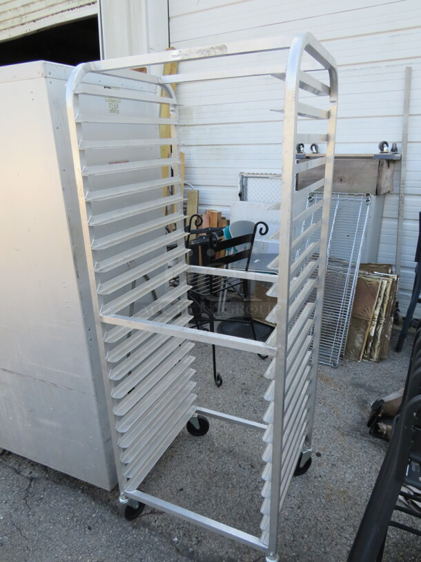 One Advance Tabco Aluminum Speed Rack On Casters. #DR-20-3. 26X24X69 - Image 1 of 1