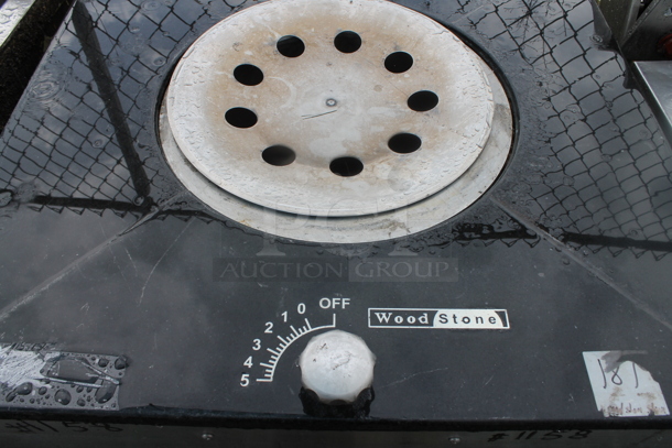 WoodStone Stainless Steel Commercial Floor Style Natural Gas Powered Tandoori Oven on Commercial Casters. - Image 2 of 4