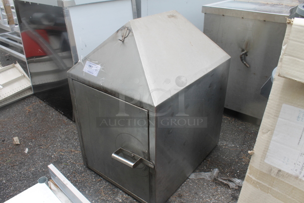 Stainless Steel Enclosed Pan Rack. - Image 3 of 4