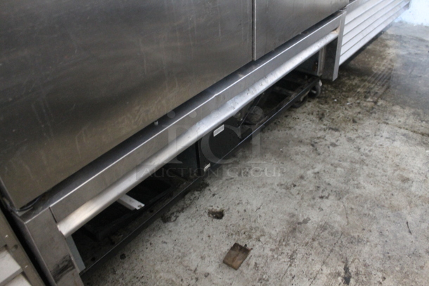 2013 True T-49F ENERGY STAR Stainless Steel Commercial 2 Door Reach In Freezer w/ Poly Coated Racks on Commercial Casters. 115 Volts, 1 Phase. Tested and Working! - Image 6 of 7