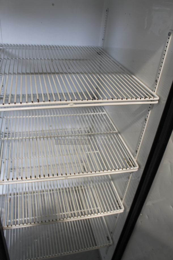 2012 True TG2R-2S Stainless Steel Commercial 2 Door Reach In Cooler w/ Poly Coated Racks on Commercial Casters. 115 Volts, 1 Phase. Tested and Working! - Image 5 of 6
