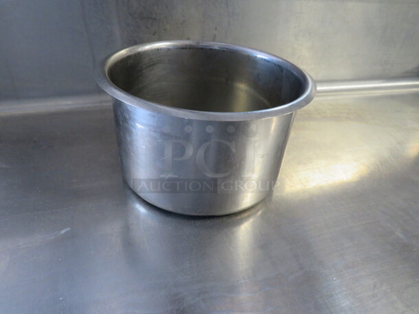 Stainless Steel Salad Crock. 7X4. 3XBID - Image 1 of 1