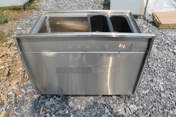 BRAND NEW SCRATCH AND DENT! Regency 600IB1824 Commercial Stainless Steel Underbar Ice Bin.  - Image 9 of 9