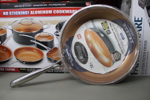 Gotham Non-Stick Aluminum Fry Pan 12”. 2x Your Bid - Image 3 of 4