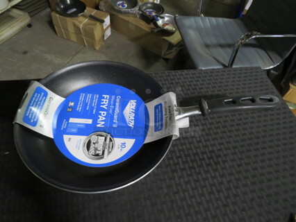 One NEW Vollrath 10 Inch Ceramguard Saute Pan With Gator Grip Handle. #67930