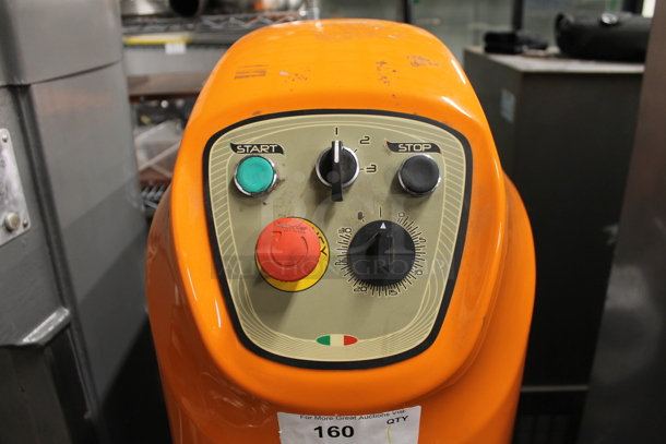 BRAND NEW! 2016 Sabitech MIPL40STR Metal Commercial Floor Style 40 Quart Planetary Dough Mixer w/ Stainless Steel Mixing Bowl, Bowl Guard, Dough Hook, Paddle and Whisk Attachments. 220 Volts, 3 Phase. - Image 3 of 9