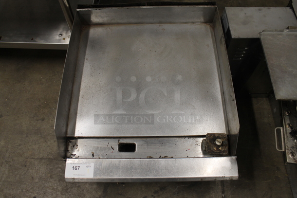 Stainless Steel Commercial Countertop Natural Gas Powered Flat Top Griddle. - Image 2 of 4