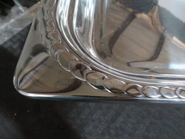 One NEW Vollrath Miramar Full Size  2.5 Inch Deep Decorative Stainless Steel Food Pan. #8230410. #138.99. - Image 2 of 2