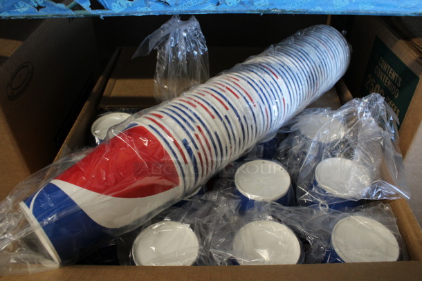 ALL ONE MONEY! Lot of DMR-16 16 Ounce Disposable Cups!