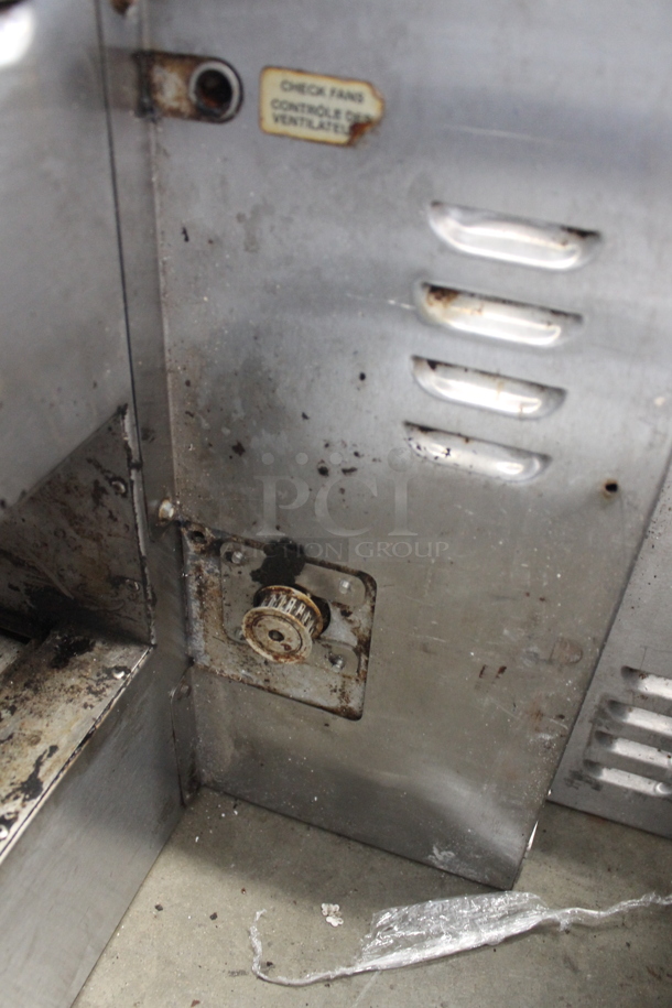 Ovention C20003PH Stainless Steel Commercial Electric Powered Conveyor Pizza Oven. Missing Conveyor Belt. 208/240 Volts, 3 Phase.  - Image 6 of 10