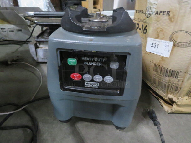 One Waring Commercial Blender. Model# CB15N. 120 Volt. $1605.00 - Image 1 of 1