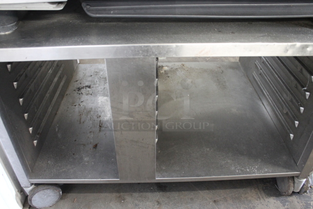 Rational Stainless Steel Commercial Natural Gas Powered Combitherm SelfCooking Center Convection Oven w/ Double Pan Rack Stand on Commercial Casters. - Image 3 of 5