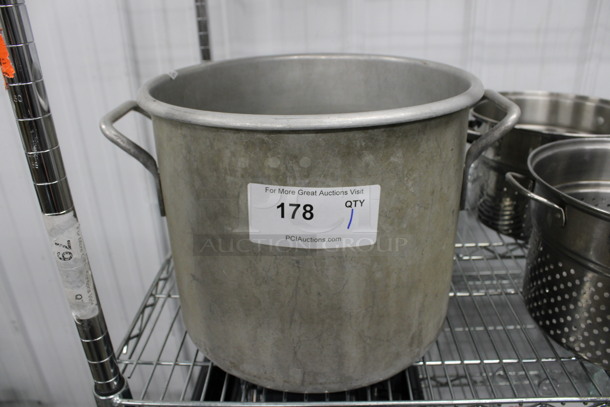 Metal Stock Pot. 17x13x11