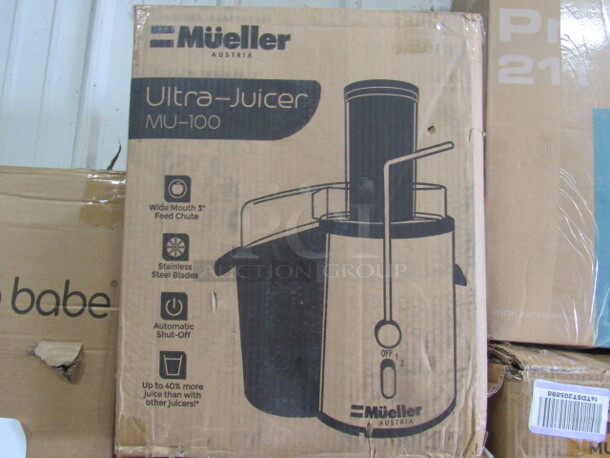 One Mueller Ultra Juicer. # MU=100