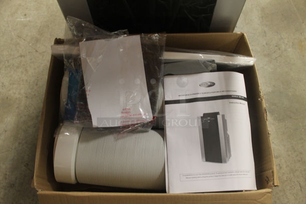 BRAND NEW SCRATCH AND DENT! Whynter ARC-14SH 14,000 BTU Dual Hose Portable Air Conditioner and Portable Heater with Dehumidifier and Fan for Rooms Up to 500 Square Feet Complete with Factory Accessories. 115V. Tested And Working!  - Image 5 of 7
