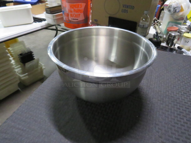 One 8 Quart Stainless Steel Mixing Bowl.