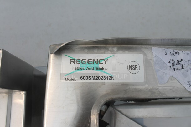BRAND NEW SCRATCH AND DENT! Regency 600SM202812N Commercial Stainless Steel Floor Mop Sink.  - Image 5 of 5
