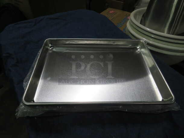 NEW 1/4 Size Aluminum Sheet Pan. 3XBID - Image 1 of 1
