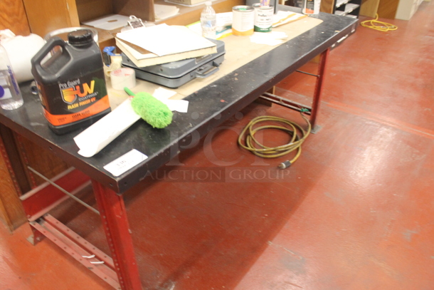 Table w/ Contents Including Uline Scale. - Image 2 of 6