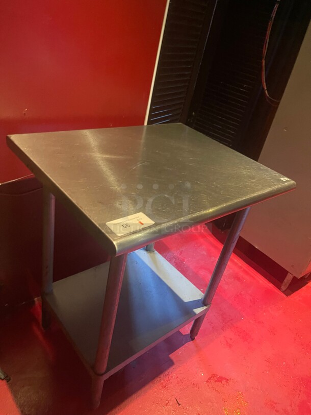 Clean! Stainless Steel 30 inch Table NSF 