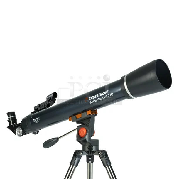 Celestron AstroMaster 70AZ LT Refractor Telescope Kit with Smartphone Adapter and Bluetooth Remote, Ideal Telescope for Beginners, Capture Your Own Images, Tripod plus Bonus Accessories Included.  - Image 2 of 8