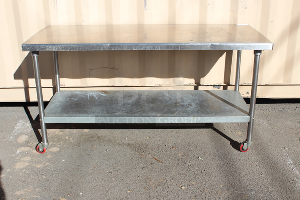 AWESOME! Stainless Steel Work Table 60x30x35