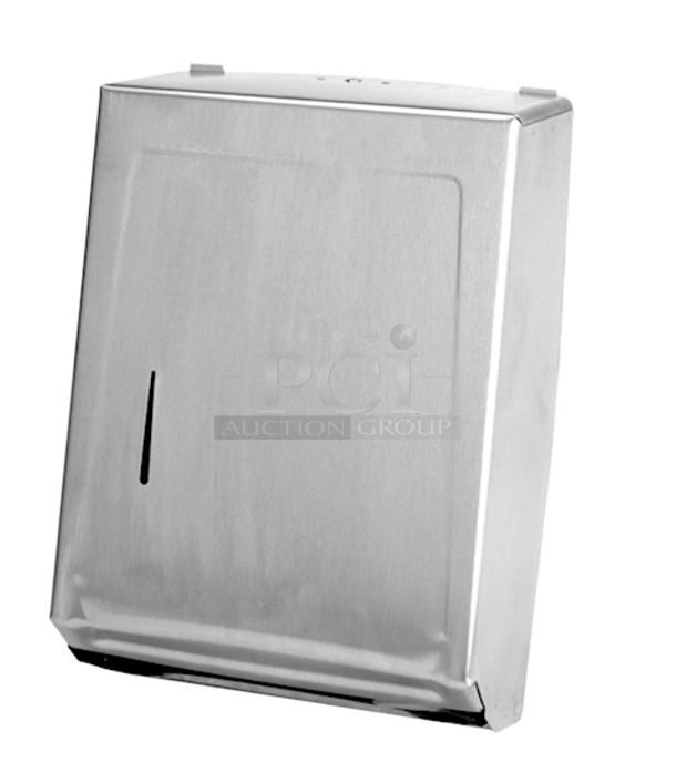 BRAND SPANKIN NEW! Continental 991C Chrome 15" Combo Paper Towel Dispenser - Image 1 of 2