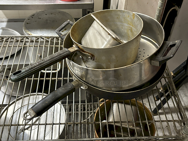ALL-4-ONE Pan, Pot, Strainer and Food Pan.  - Image 1 of 2