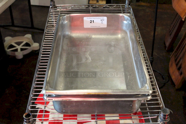 NICE! Vollrath Super Pan V Stainless Steel 4” Deep Full Size Pans
21x13x4
2x Your Bid
 - Image 4 of 6