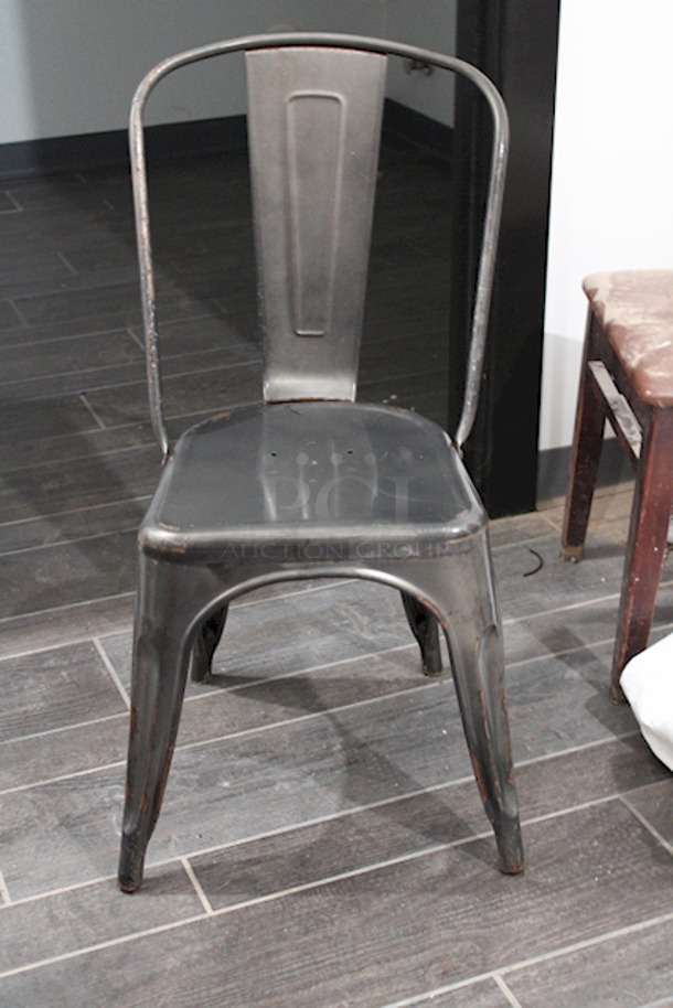 FDW Restaurant Dining Chairs, Indoor/Outdoor, Metal, 18 Inch Seat Height. 4x Your Bid - Image 7 of 8