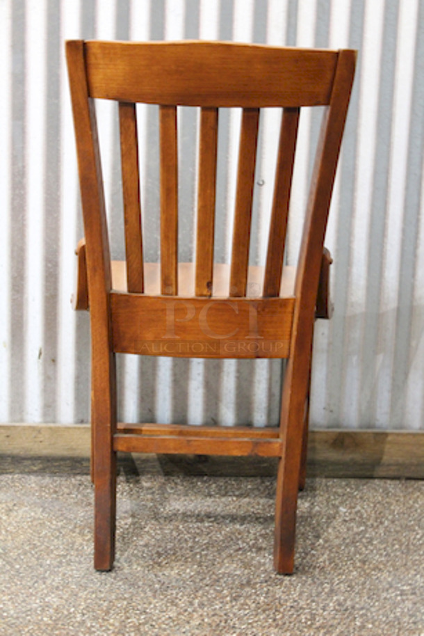 PREMIUM QUALITY! Legend Seating Company Model 422 Solid Wood Chairs In Excellent Condition. 19x18x34 
3x Your Bid - Image 3 of 5