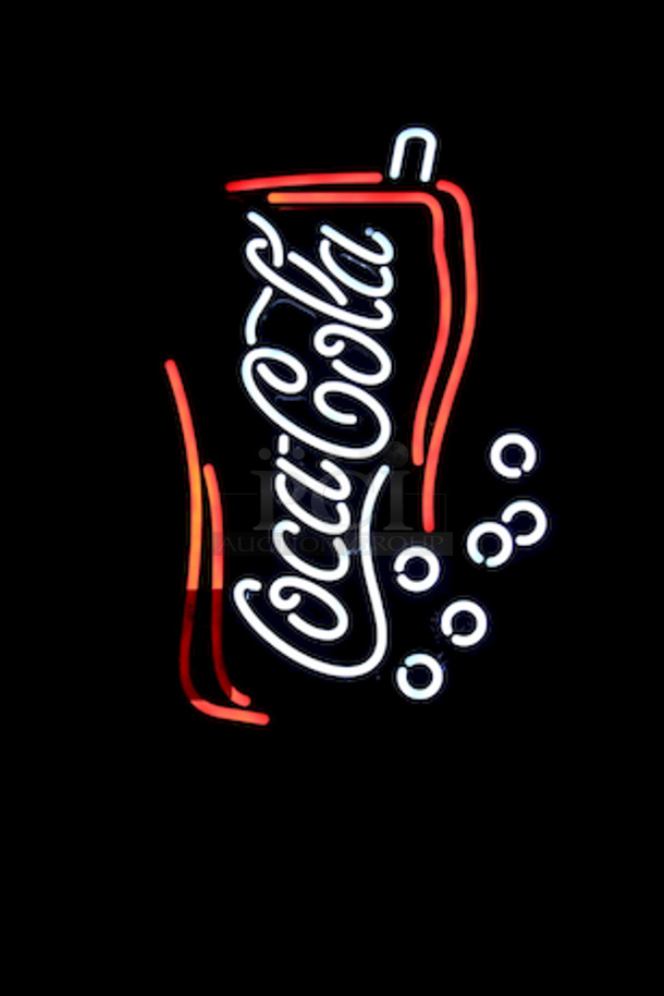Neon Enhance America Coca-Cola Sign, Changing Lights.
18x2x23 - Image 4 of 5