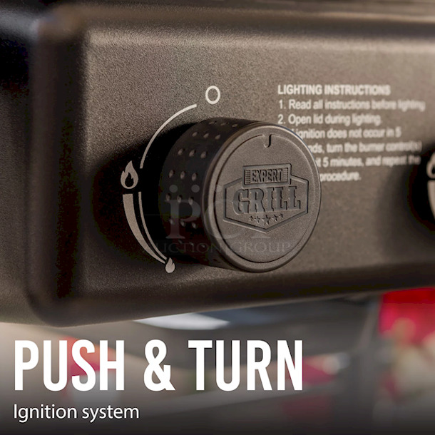 STILL IN THE BOX! Expert Grill 3 Burner Propane Gas Grill, 27,000 BTU, 450 Sq. In. Total Cooking Area, Black - Image 9 of 12