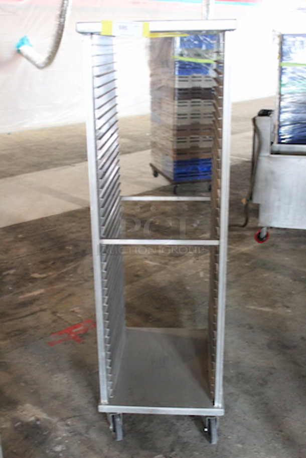 SPLENDIND! Heavy Duty Roll-In Sheet Pan/Bun Pan Rack 27-1/2x21-1/2x69 - Image 2 of 5