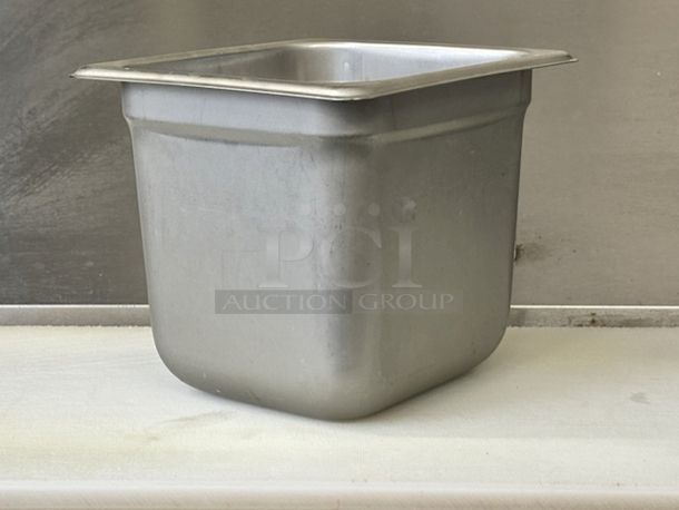 HIGH QUALITY! 1/6 Pans, 6" Deep. 8x Your Bid - Image 6 of 8