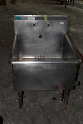 MONSTER! One Compartment Sink.