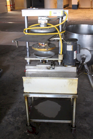 NICE! Double Pie Press On Commercial Casters, Includes Pie Forms.