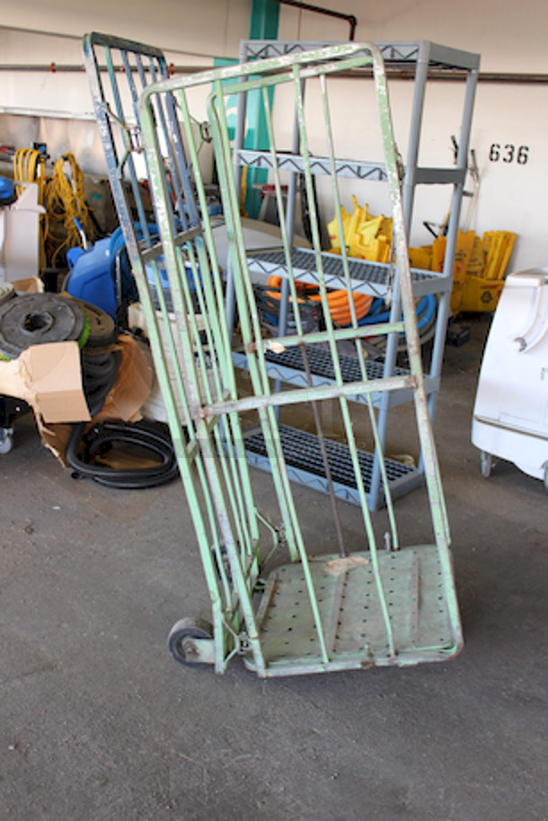 Caged Transport Dolly Dolly, Perfect For Transporting Chairs and Other Oddly Shaped/Oversized Items. 