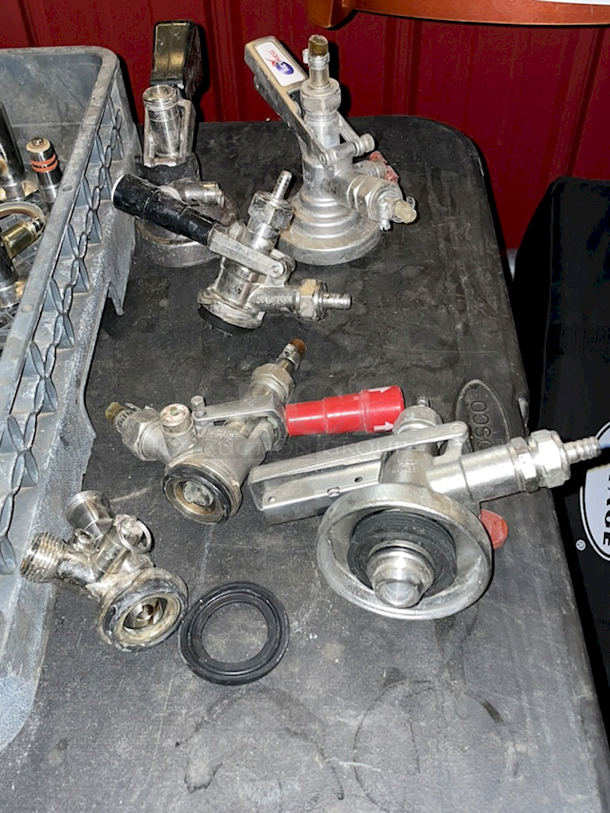 Bucket Full Of Taps. Various Styles. All Type "D" Sanke. 40 In Total. 40x Your Bid - Image 3 of 8