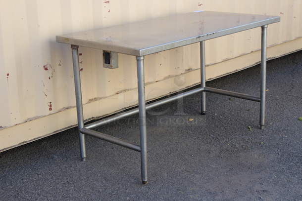 HEAVY DUTY! Stainless Steel Equipment Stand With Housing For Electric Outlet! 60x30x35 - Image 4 of 7