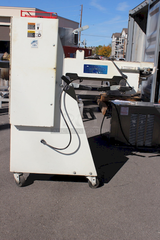 BEAUTIFUL! Bloemhof 860L Bread & Roll Moulder, 24” Wide Roller, 115v. On Commercial Casters,  29x45x52 - Image 7 of 10