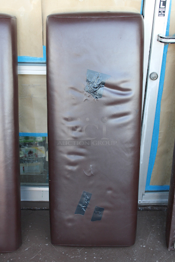  4 Booth Seating Cushions. 50x19x5 4x Your Bid.  - Image 4 of 9