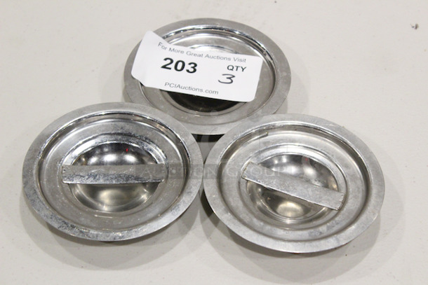 Stainless Steel Bain Marie Covers For 2qt Inserts.
5-3/8
3x Your Bid
