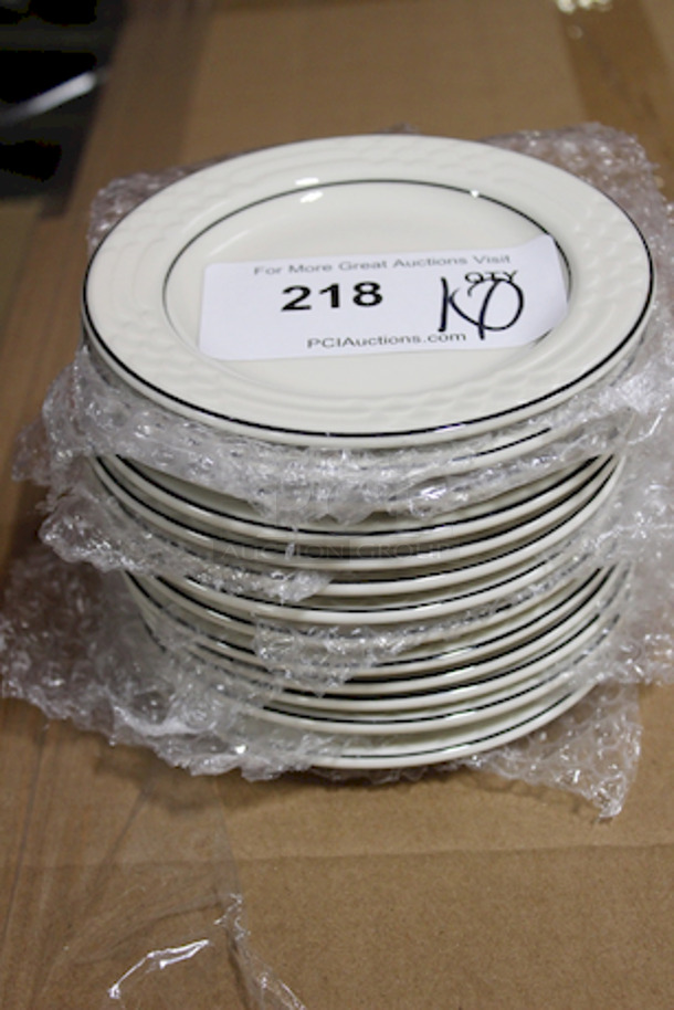 AMAZING! New Sterling China 21 Bread And Butter Dishes, 6-1/4". 10x Your bid - Image 1 of 1