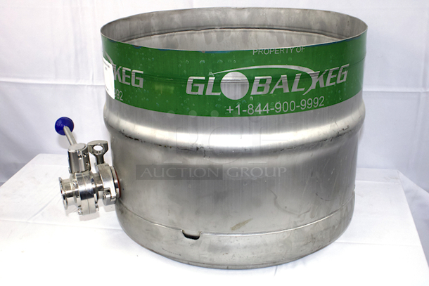 Half Barrel With Butterfly Valve  - Image 5 of 6