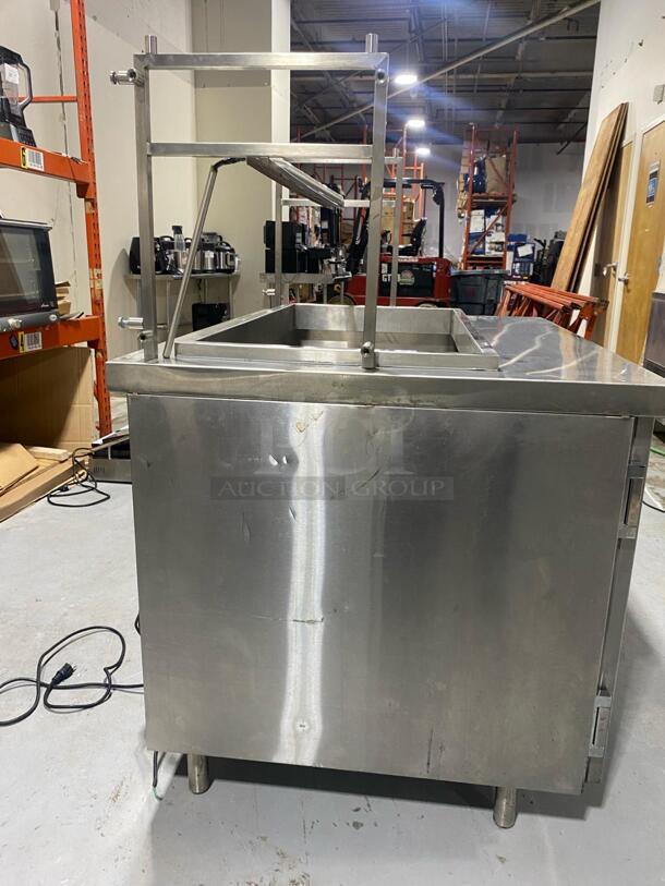 48" SALAD BAR WITH SNEEZE GUARD  - Image 3 of 6