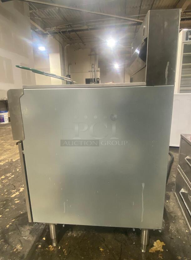 Cookline CF-40E-208-1 40 lb. Electric Floor Deep Fryer, 208V 
 - Image 5 of 5